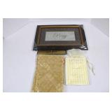 Framed Prayer 14 x 9 1/2 ,Gift Bags,Writing Ensemb