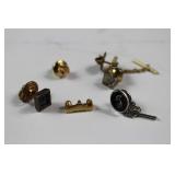 Bundle Vtg Tie Pins Circa 1950s & 1960s