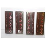 Vintage Glass Magnets 24 totals