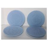 Vintage 4 Fenton Bicentennial Commemorative Plates