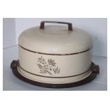 Vintage Atapco Aluminum Top Cake Tray 10 1/2 x 7