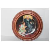 Vintage Knowles 1988 Rockwell Limited Edition Fram