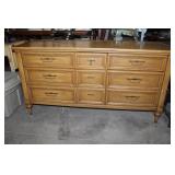 Mid Century 7 Drawer Dresser 32 x 52 x 20