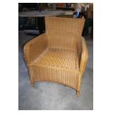 Vintage Wicker Chair 16 to Seat 32 to top of back