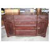 Antique Dresser 6 Drawers 36 x 19 x 60