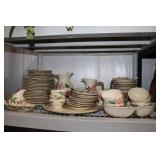 Large Lot of Vintage Franciscan PlateBowls cups