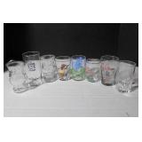 Mix Lot of Vintage Juice Glasses