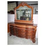 12 Drawer Dresser with Mirror