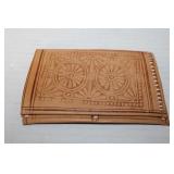 Hand Made Leather Wallet 3 1/2 x 6
