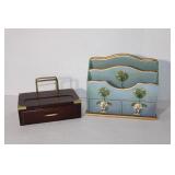 Mail Tray with 2 Drawers 8 1/2 x 10 x 4 1/2 & Stor