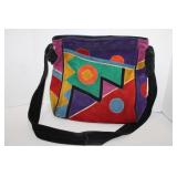 Muli Color Leather Purse 12 x14