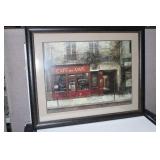 Framed Artwork by Chiu Tak Hak 34 1/2 x 42