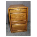 Encore 3 Drawer Solid Wood  File Cabinet