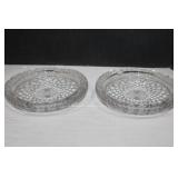 Vintage Anchor Hocking Wexford Crystal Ashtrays 1