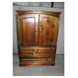 Tall 2 Drawer Cabinet Dresser With Shelves