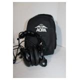 ASA Headset with carrier bag  wires are fread