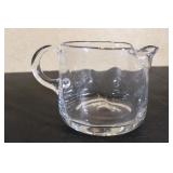 Vintage Indiana Glass Pitcher 6 x 6 1/2