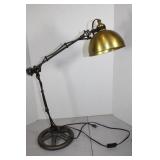 Edgar Pharmacy Wrought & Brass Lamp 21"