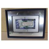 Framed Signed Artwork  K.Heoburn 1993 By Nuu Gar 1