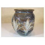 Studio Glazed Art Stoneware  Pottery  6 1/2 x 8 1/