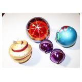 Vintage Mixed Glass  Ornaments