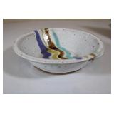 Studio Glazed Art Stoneware  Pottery  Bowl by Giny