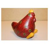 Wood Chicken 8 1/2 x 9 1/2