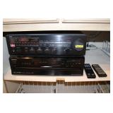 Onkyo DX -C90 Disc Changer & Yamaha Receiver RX-50