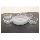 Vintage Ramkin Bowls 3 x 5 1/2 & Plates 9"