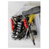 Mixed Lot of Screw drivers & bits