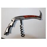 Wood Handle & Stainless Cork Screw