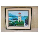 Framed Artwor Kulua Point  by Rosalie Prussing 23