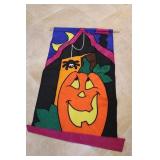 Windsport Pumpkin Hanging  Banner 27 1/2 x 47 1/2