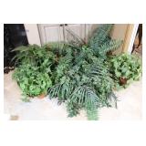 X Large Lot of Silk Plants