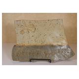 Studio Glazed Art Stoneware  Pottery  on wire Stan
