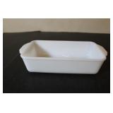 Fire King Milk Glass Dish 5 1/2 x 9