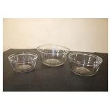 Anchor Hocking Mixing Bowls 1Qt.1.5 Qt, 2.5Qt