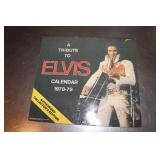 Vintage 1978 -1979 a Tribute to Elvis Calendar Aut