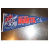 Vintage Pendant New York Gaints 1986 NFC Champs Su