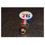 Vintage Philadelphia 76ers  Pinback with Ribbon an