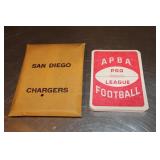 Vintage APBA Houston Oliers 31 Football Cards
