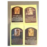 Vintage Hall of Fame Post Cards Lawrence Peter Ber