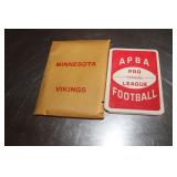 Vintage APBA Minnesota Vikings Football 30 Cards