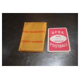 Vintage APBA San Francisco Forty-Ninerys Football