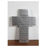 Anniversary Cross By Roy Lessin  5 x 7