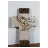 Vintage Stone Cross Fear Not