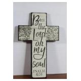 Bless The Lord Cross 7 x 11