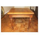 Vintage Wood Side Table bottom of 2 legs need tlc