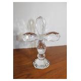 Vintage Crystal Cross 7 1/2 x 6