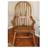 Antique Wood Rocker Chair